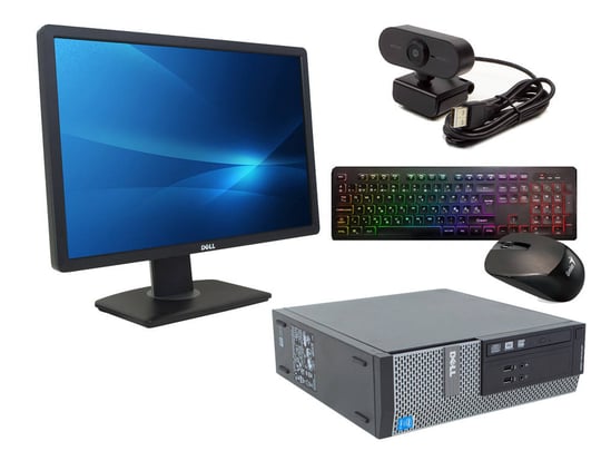 Dell OptiPlex 3020 SFF + 22" Dell Professional P2213 Monitor (Quality Silver) + FullHD Webkamera + Egér és Billentyűzet - 2070207 #1