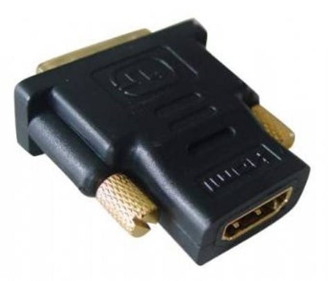 OEM Adapter DVI-D 24+1M - HDMI F, DVI to HDMI M/F Redukció - 1720019 #2