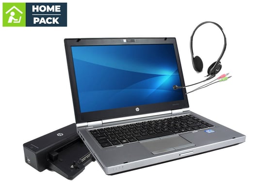 HP EliteBook 8470p + Docking station HP Compaq HSTNN-I11X + Headset - 1523266 #1