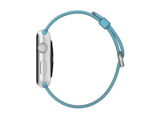 Apple Watch Sport (1st gen) 42mm Silver Aluminium Scuba Blue Nylon Band (A1554) - 2350008 #3