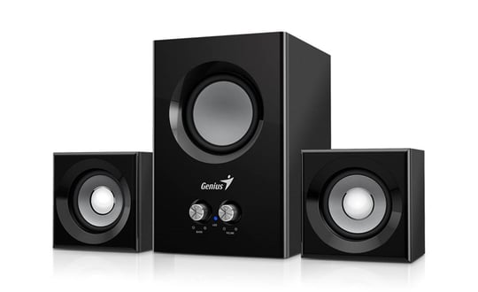 Genius SW-2.1 375 BLK SPK 12W (6W+3W X 2) - 1840020 #1