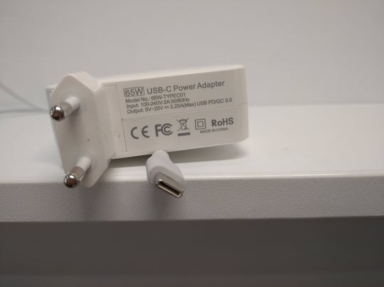 Replacement 65W Universal Notebook Adapter for Apple Type-C Power adapter - 1640309 (használt termék) #2