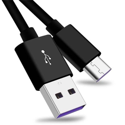 PremiumCord USB 3.1 C/M - USB 2.0 A/M, Type-c, Super Fast Charging 5A,  Black, 1m Cable USB - 1110031 | furbify