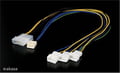 AKASA PWM Splitter - Smart Fan Cable, Molex to 3x 4pin PWM fans - 1090033 thumb #1