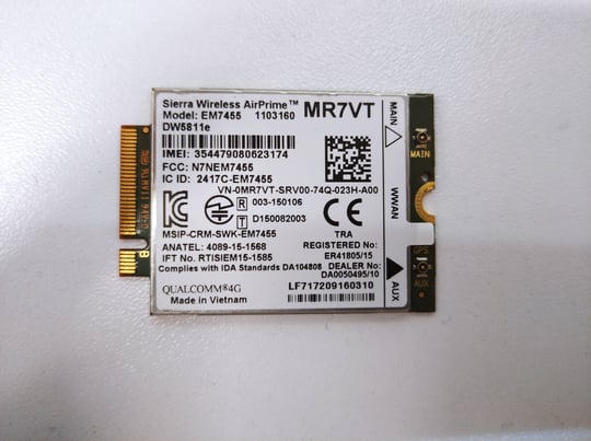 Sierra EM7455 4G/LTE for Dell E7470, E7270 / Thinkpad X260, T460, T470, Yoga 260 - 1430002 #1