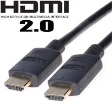 PremiumCord HDMI 2.0 High Speed+Ethernet, gold-plated connectors, 3m