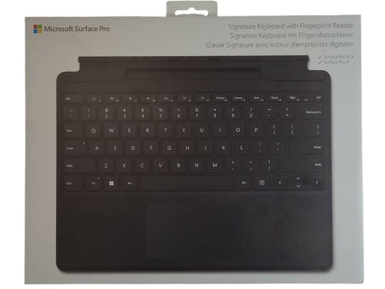 Microsoft Surface Pro Signature Keyboard with Fingerprint Reader (QWERTZ) - 2100618 #1