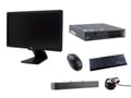 Lenovo Thinkcentre M92P Tiny + 21,5" HP Z22i FullHD Monitor + Webcamera + HP S100 Speaker Bar 2,5W + Billentyűzet és Egér - 2070176 thumb #0