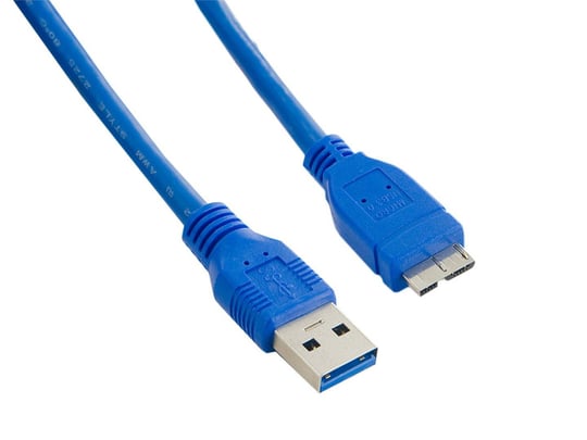 4World Kabel USB 3.0 AM-Micro BM 2.0m Blue (USB Micro USB) Cable USB -  1110033 | furbify