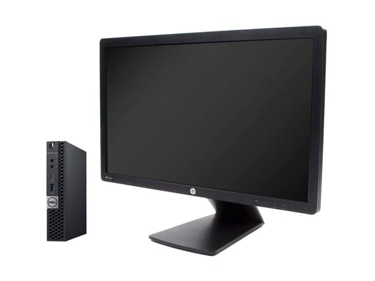 Dell OptiPlex 7070 Micro BOXED (Keyboard,Mouse) + 23" HP Z23i Monitor (Quality Silver) - 2070446 #1