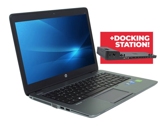 HP EliteBook 840 G1 + Docking station HP 2013 Ultra Slim D9Y32AA - 1526414 #1