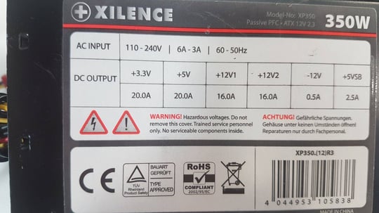 Xilence XP350 350W ATX - 1650060 #2