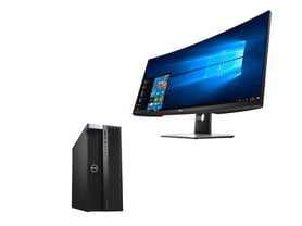 Dell Precision 5820 + 34" UltraSharp P3418HW Curved IPS Ultrawide Monitor