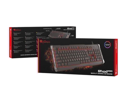 Genesis Rhod 400 Gaming, 3 color, US, NKG-0993 - 1380029 #1