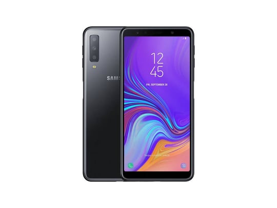Samsung Galaxy A7 2018 Black 64GB Dual SIM - 1410131 (felújított) #1