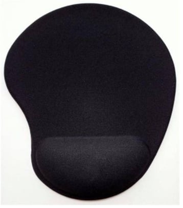 Crono Ergonomic Mouse Pad, with Gel, Black - 1470031 #1