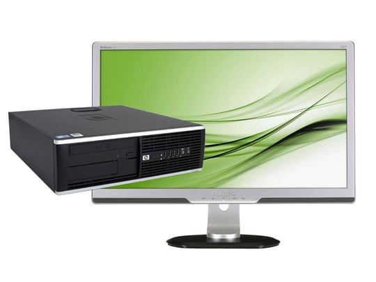 HP Compaq 8200 Elite SFF + 24" Philips 241P3L Monitor (Quality Silver) - 2070389 #1