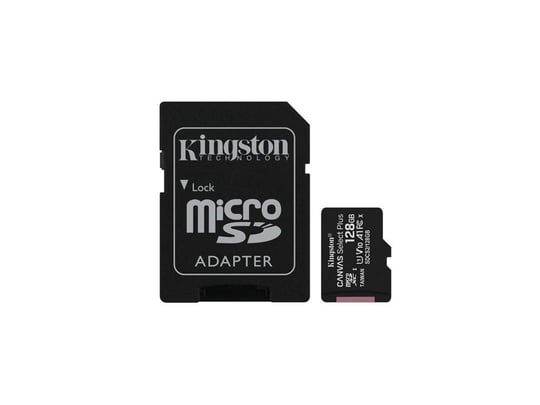 Kingston 128GB microSDXC Canvas Select Plus A1 CL10 100MB/s + adapter Flash Card - 1270006 #1