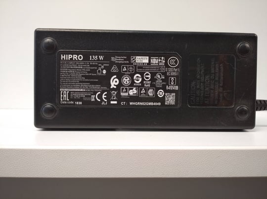 HIPRO for HP 135W 7,4 x 5mm, 19,5V Power adapter - 1640164 (használt termék) #3