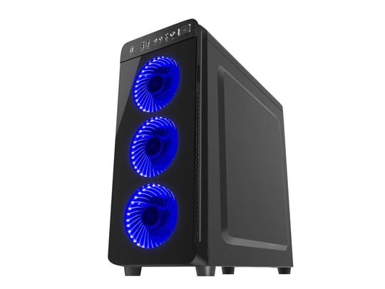 Genesis IRID 300 BLUE MIDI (USB 3.0), 4 Fan , Illuminating Blue Light Case PC - 1170021 #2