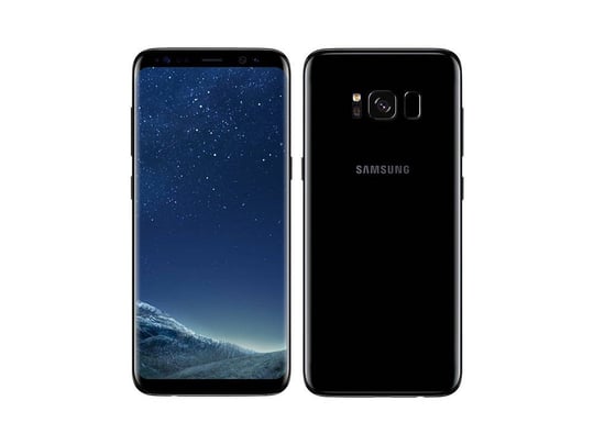 SIMフリー 本体 Galaxy S8 SCV36 64 GB 080 ブラック 中古】Galaxy S8 64GB ミッドナイトブラック SCV36 auロック解除SIM