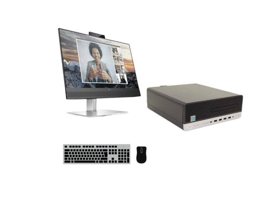 HP ProDesk 600 G4 SFF + Monitor HP E24m G4 USB-C Conferencing Monitor 23,8" - 2070817 #1
