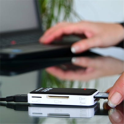 AXAGON CRE-X1, USB 2.0 External MINI Reader 5-slot ALL-IN-ONE - 1970004 #4