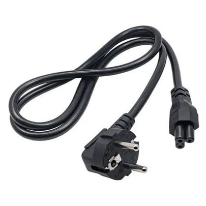 Replacement 3pin adapter, Type E Male (220V) to C5 Female (3 pin, Mickey ), 1,8m - 1100002 #1