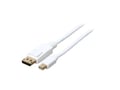 Replacement DisplayPort to mini DisplayPort M/M 1,8m White Cable other - 1090030 (használt termék) thumb #1