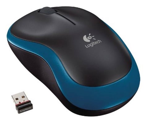 Logitech Wireless Mouse M185 nano 910-002238 Blue - 1460197 #4