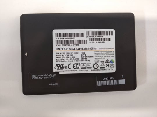 Samsung 120GB 2,5" PM871 SSD - 1850214 (használt termék) #2