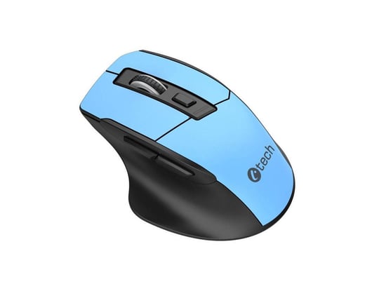 C-Tech Ergo WLM-05, Wireless, 1600DPI, Blue Myš - 1460168 | furbify