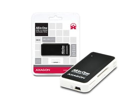 AXAGON CRE-X1, USB 2.0 External MINI Reader 5-slot ALL-IN-ONE