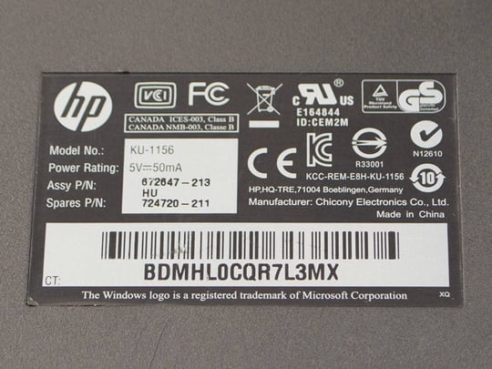 HP EU KU-1156 - 1380103 #3