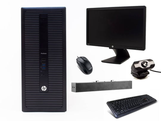 HP ProDesk 600 G1 TOWER + 21,5" HP Z22i Monitor + Webcamera + HP S100 Speaker Bar 2,5W + Klavesnica a Myš - 2070203 #1