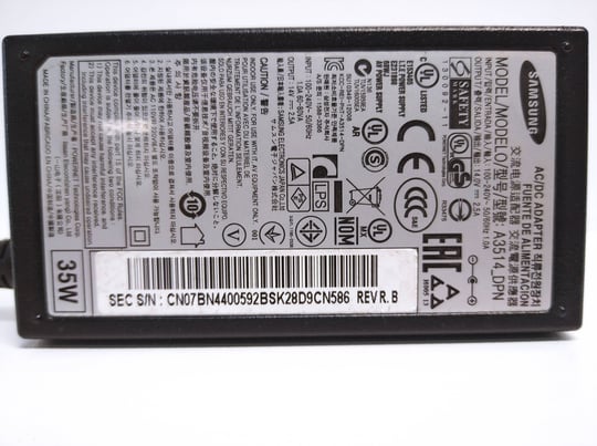 Samsung 35W 6,5 x 4,4mm,14V Power adapter - 1640271 (použitý produkt) #1