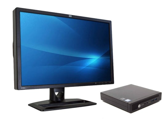 HP ProDesk 600 G2 DM + 24" ZR24w  Monitor (Quality Bronze) - 2070471 #1