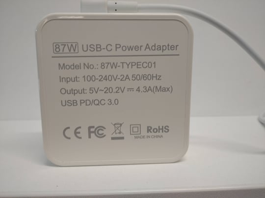 Replacement 87W Universal Notebook Adapter for Apple Type-C - 1640310 #2