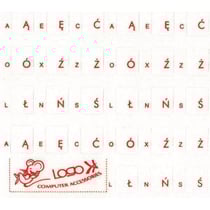 LOGO Red - polish (Keyboard Sticker)