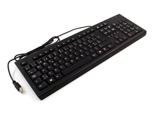 HP Model PR1101U Wired Keyboard Black