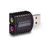 AXAGON ADA-17, USB2.0 - stereo HQ audio MINI adapter, 24-bit/96kHz, USB Sound card Hangkártya - 1830003 thumb #2