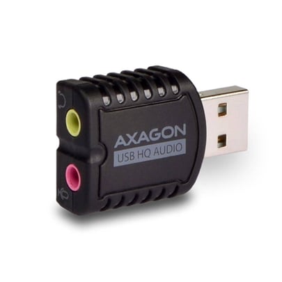 AXAGON ADA-17, USB2.0 - stereo HQ audio MINI adapter, 24-bit/96kHz, USB Sound card Hangkártya - 1830003 #2