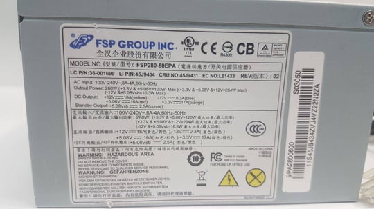 FSP Group INC FSP280-50EPA - 280W - 1650081 #2