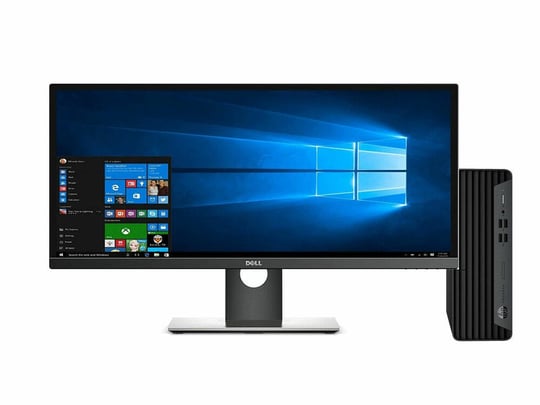 HP ProDesk 400 G7 SFF + 28,8" Dell UltraSharp U2917W Monitor - 2070638 #1