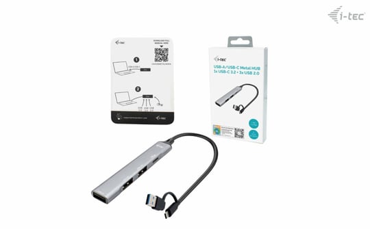 i-tec USB-A USB-C Metal HUB 1x USB-C 3.1 + 3x USB 2.0 - 2000013 #5