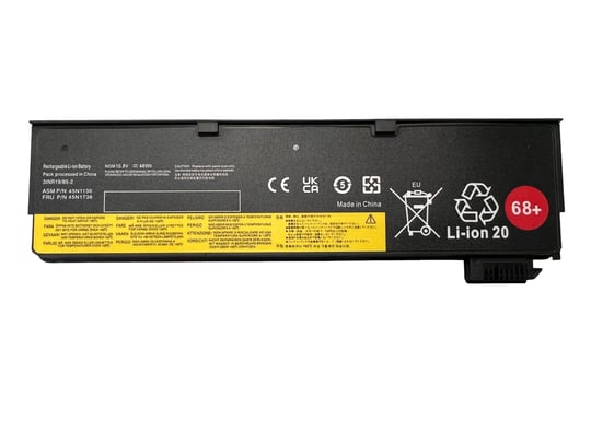 Replacement for Lenovo ThinkPad X240, X250, X260, X270, T440, T440s, T450,  T450s, T460, T460p, T470p, T550, T560, L450, L460, L470 Laptop akkumulátor  - 2080249 | furbify