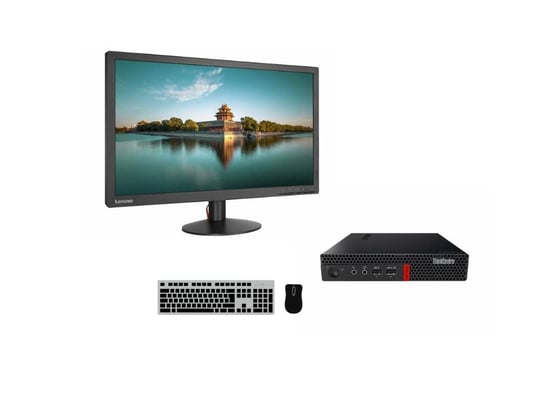 Lenovo ThinkCentre M910q Tiny + Monitor Lenovo ThinkVision T2224p - 2070826 #1