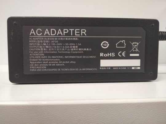 Replacement for Dell XPS series 65W 4,5 x 3 mm, 19,5V - 1640195 #1