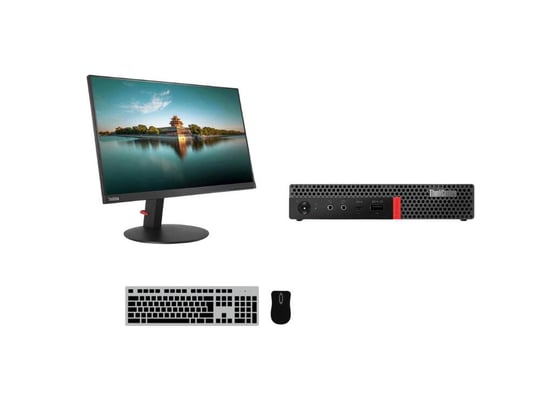 Lenovo ThinkCentre M920q Tiny + Monitor Lenovo ThinkVision T24i-10 23,8" - 2070801 #1