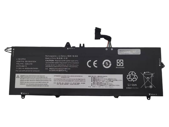 Replacement for ThinkPad T490s, T495s, T14s Gen 1 (PN: L18C3PD2, LBIM180) - 2080714 #1